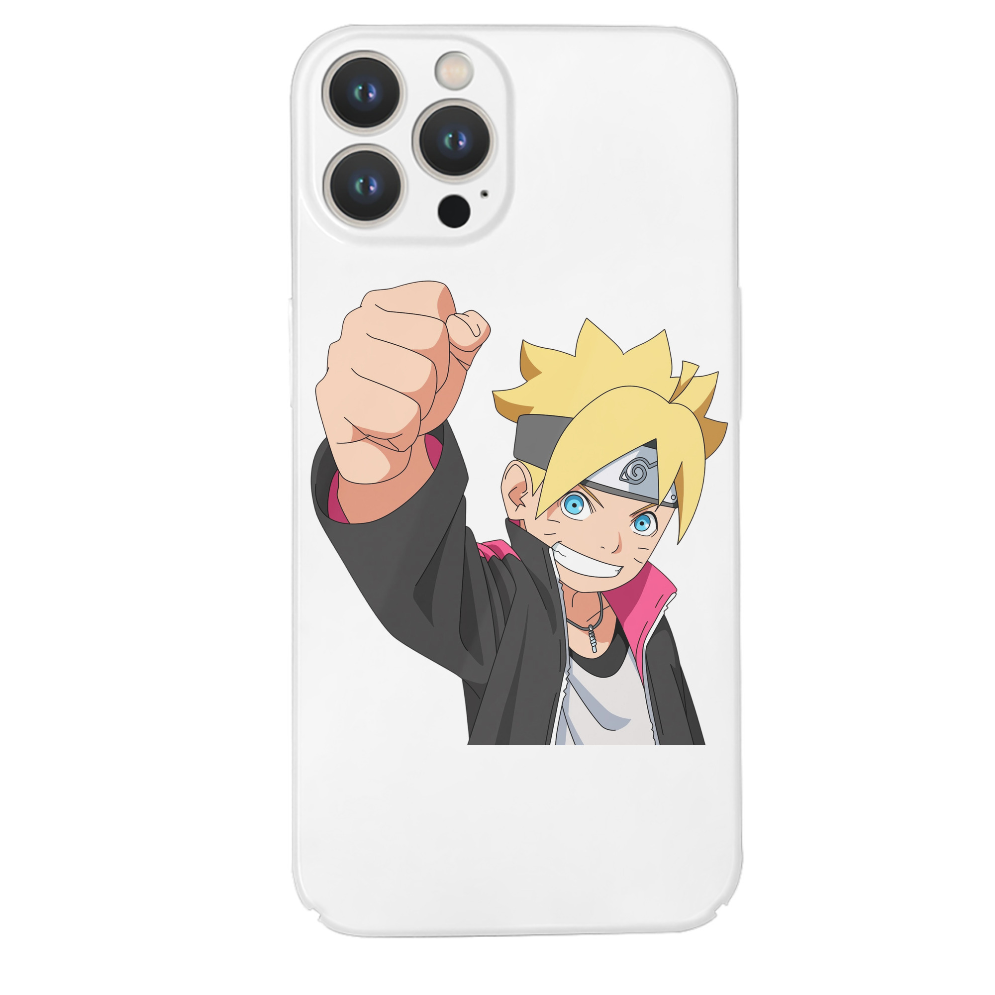 （画像用） NARUTO -ナルト- うずまき ボルト Uzumaki Boruto 【iPhone 14シリーズ対応】ハードケース
